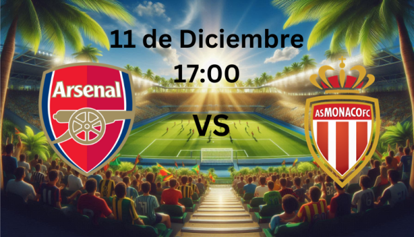 Pronóstico Arsenal vs Mónaco: Predicción 2-1