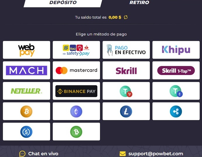 powbet apuestas