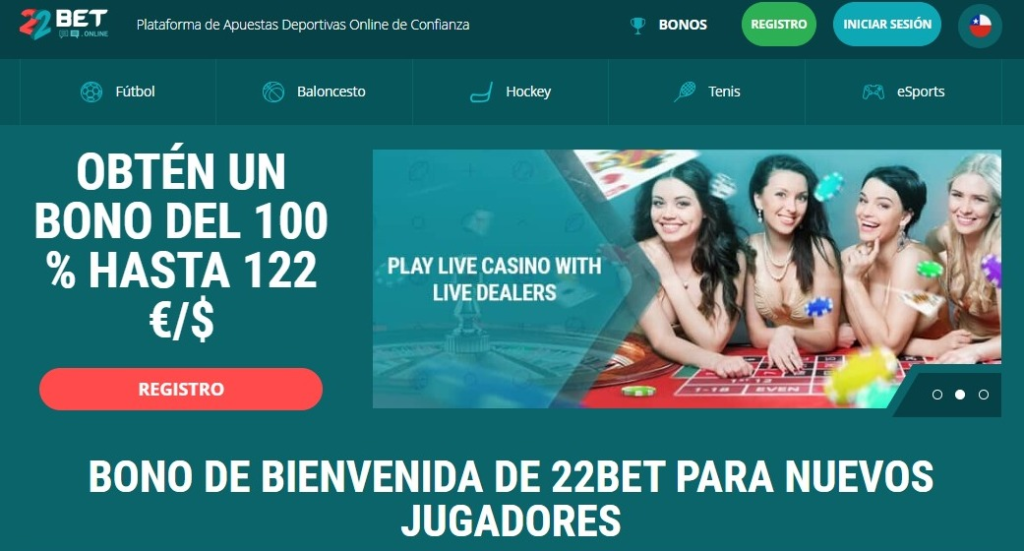 Casa de Apuestas 22Bet